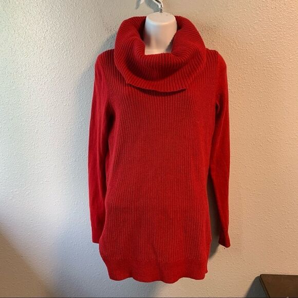 Michael Kors Turtleneck Sweater Red - Picture 1 of 7